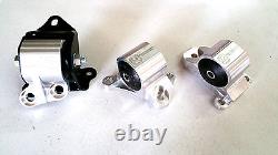 INNOVATIVE Billet Swap Motor Mount Kit FOR CIVIC 96-00 B16 B18 D16 2-Bolt (75A)