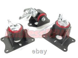 INNOVATIVE FOR 04-08 Acura TL J-Series Black Steel Mounts 75A