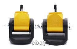 ISR Performance Billet Engine Motor Mounts with Polyurethane 370z & G37 RWD New