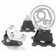 Innovative Mounts 10750-75A Replacement Mount Kit For 03-07 Honda Accord