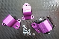 Innovative Mounts B/d Billet Mount 2 Bolt Kit 96-00 CIVIC Custom Purple Anodized