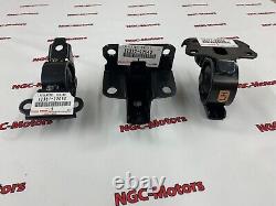 Innovative for 00-05 Toyota MR2 Spyder 1ZZ Black Steel Mounts 75A Bushings