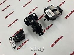Innovative for 00-05 Toyota MR2 Spyder 1ZZ Black Steel Mounts 75A Bushings