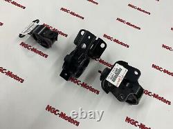 Innovative for 00-05 Toyota MR2 Spyder 1ZZ Black Steel Mounts 75A Bushings