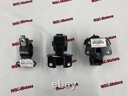 Innovative for 00-05 Toyota MR2 Spyder 1ZZ Black Steel Mounts 75A Bushings