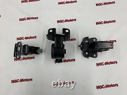 Innovative for 00-05 Toyota MR2 Spyder 1ZZ Black Steel Mounts 75A Bushings
