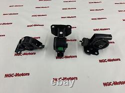 Innovative for 00-05 Toyota MR2 Spyder 1ZZ Black Steel Mounts 75A Bushings