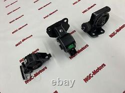 Innovative for 00-05 Toyota MR2 Spyder 1ZZ Black Steel Mounts 75A Bushings