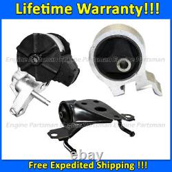 K0251 Engine Motor&Trans Mount Set 3PCS AUTO 3 SPD For 95-99 Toyota Tercel 1.5L