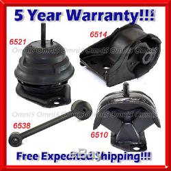 K150 Fit 1986-1989 HONDA ACCORD 2.0L ENGINE MOTOR MOUNT SET 4PCS