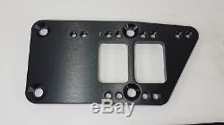 LS1 Engine Mount Adapter Plates with Poly Mounts- LSX LQ9 4 Position Black