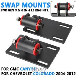 LS Engine Swap Mounts Kit For Chevrolet Colorado GMC Canyon 2004-2012 Gen3 Gen4