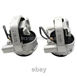 Left & Right Engine Mounts Mounting For Audi A6 A7 Quattro 3.0L V6 A/T 2012-2018