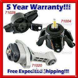 M290 Fit 2012-2016 Hyundai Accent/ Veloster 1.6L with AUTO Motor & Trans Mount Set