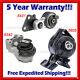 M587 For 2007-2010 Ford Edge 3.5L/ Lincoln MKX 3.5L, Motor & Trans Mount Set