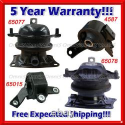 M799 Fits 2009-2015 Honda Pilot 3.5L FWD Engine Motor & Transmission Mount Set