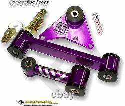 Massive Motor Engine Trans Mount 3 pc Set NEON SRT 4 Turbo Solid Upper Lower 2.4