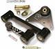 Massive Motor Engine Trans Mount 3 pc Set NEON SRT 4 Turbo Solid Upper Lower 2.4