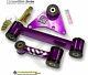 Massive Motor Engine Trans Mount 3 pc Set NEON SRT 4 Turbo Solid Upper Lower 2.4