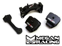Megan Reinforced Engine Motor Mounts For 95-07 Subaru Impreza Wrx Gc Gd 5mt Only
