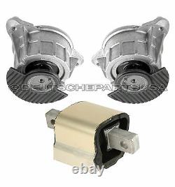 Mercedes W204 C63 Amg Hydraulic Engine Motor Transmission Mount Mounts Set 3pc