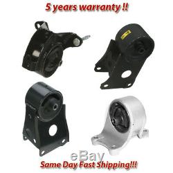 Motor & Trans Mount 4PCS 95-02 for Nissan Maxima / for Infiniti I30 3.0L Manual