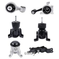 Motor & Trans Mount 6Pcs Set Fits Nissan Murano 2009-2014 V6 3.5L Auto Trans CVT