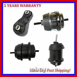 Motor & Trans Mount For 4PCS Buick Enclave GMC Acadia Chevrolet Traverse 3.6L