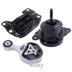 N228 Fits 2016-2019 Ford Explorer 2.3L FWD AUTO Engine Motor & Trans Mount Set