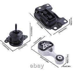 N228 Fits 2016-2019 Ford Explorer 2.3L FWD AUTO Engine Motor & Trans Mount Set