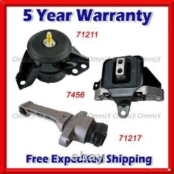 N476 Fits 2016-2021 Hyundai Tucson 2.0L 2.4L AWD AUTO Motor & Trans Mount 3pc