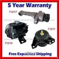 N478 Fits 2016-2021 Hyundai Tucson 2.0L 2.4L FWD AUTO Motor & Trans Mount 3pc