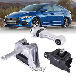 N482 For 2017-2018 Hyundai Elantra 2.0l Auto Motor & Transmission Mount 3pcs/set