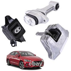 N482 For 2017-2018 Hyundai Elantra 2.0l Auto Motor & Transmission Mount 3pcs/set