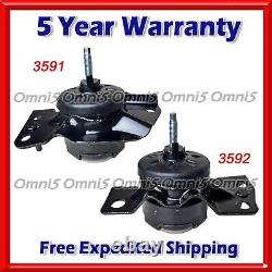 N953 Fits 2021-2023 Jeep Gladiator/2020-2023 Wrangler 3.0L L & R Motor Mount 2pc