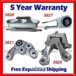 N981 Fits 2016-2018 Chevrolet Malibu 1.5L AUTO Motor & Transmission Mount 4pc