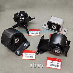 New 4PCS engine motor and transmission installation for 02-06 Honda CR-V2.4L