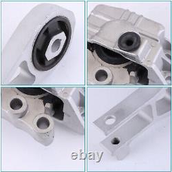 New Engine Mounts & Transmission Mount Set For 2015-17 Jeep Renegade L4 2.4L