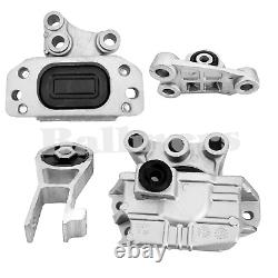 New Engine Mounts & Transmission Mount Set For 2015-17 Jeep Renegade L4 2.4L