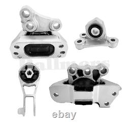 New Engine Mounts & Transmission Mount Set For 2015-17 Jeep Renegade L4 2.4L