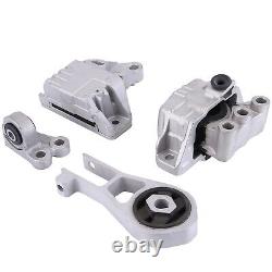 New Engine Mounts & Transmission Mount Set For 2015-17 Jeep Renegade L4 2.4L