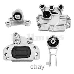 New Engine Mounts & Transmission Mount Set For 2015-17 Jeep Renegade L4 2.4L