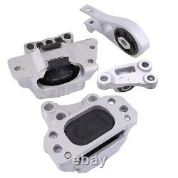 New Engine Mounts & Transmission Mount Set For 2015-17 Jeep Renegade L4 2.4L