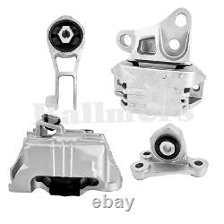New Engine Mounts & Transmission Mount Set For 2015-17 Jeep Renegade L4 2.4L