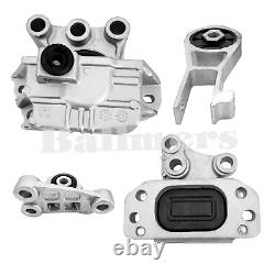 New Engine Mounts & Transmission Mount Set For 2015-17 Jeep Renegade L4 2.4L