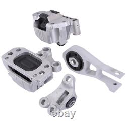 New Engine Mounts & Transmission Mount Set For 2015-2017 Jeep Renegade L4 2.4L