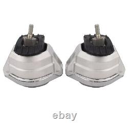 New Left & Right Engine Motor Mounts 22116761089 For BMW 535i E60 2008-2010