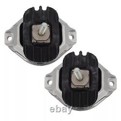 New Left & Right Engine Motor Mounts 22116761089 For BMW 535i E60 2008-2010