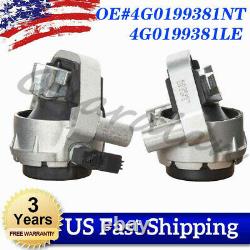 New Left+Right Engine Mounts For Audi A6 A7 3.0L V6 A/T Quattro 3.0L 2012-2018