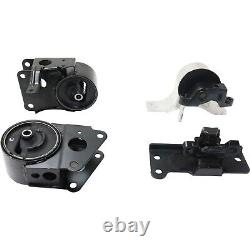 New Motor & Trans Mount Kit Front & Rear For Nissan Murano 2003-2007 WithO Sensor